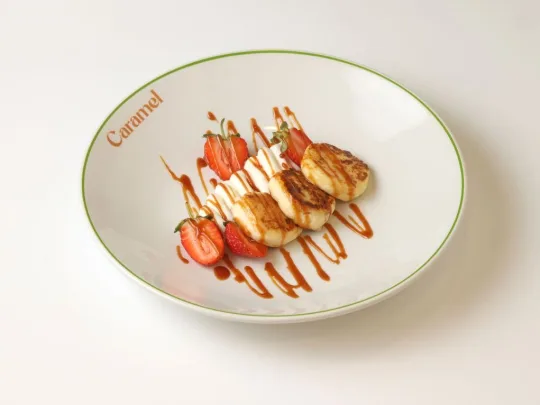 Կաթնաշոռային գնդիկներ Caramel-ով